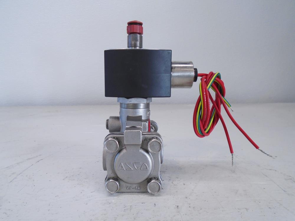 Asco Red Hat II 3/8" NPT 3-Way Solenoid Valve EV8316G382VMB, EV8003G300